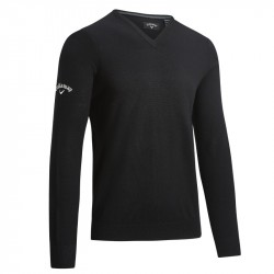 Pull Callaway Col V Noir