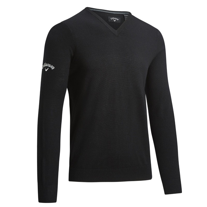 Pull Callaway Col V Noir