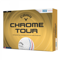 Achat Balles Callaway Chrome Tour Triple Track x12