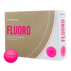 Balles Prisma Fluoro Rose x12