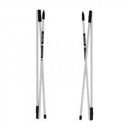Barres Alignement Pliables Masters Drill Stix Blanc x2