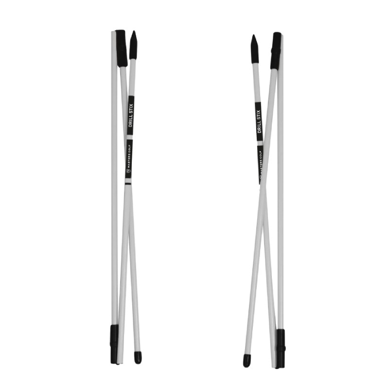 Barres Alignement Pliables Masters Drill Stix Blanc x2