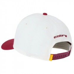 Achat Casquette Cobra Structured Lineup Blanc/Rouge
