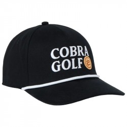 Casquette Cobra Staple Rope Noir