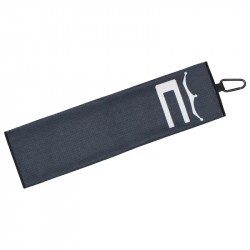 Serviette Cobra Cresting Tri-Fold Noir