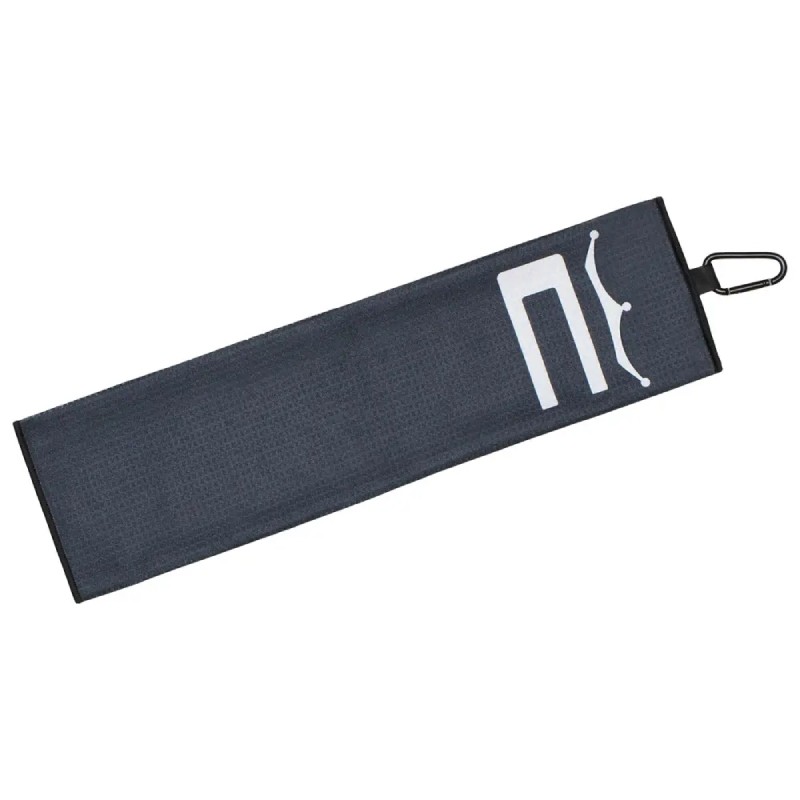 Serviette Cobra Cresting Tri-Fold Noir