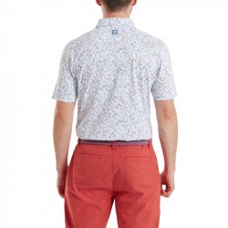 Promo Polo Footjoy Floral Blanc