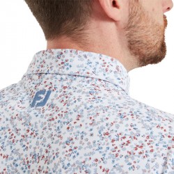 Vente Polo Footjoy Floral Blanc
