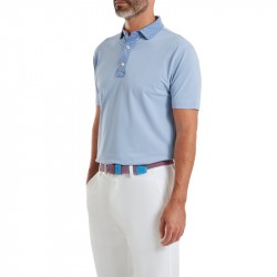Prix Polo Footjoy Géométriques Bleu Clair