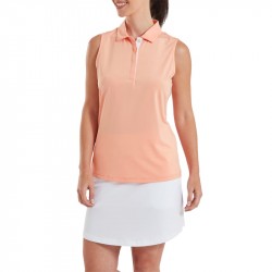 Prix Polo Sans Manches Femme Footjoy Corail