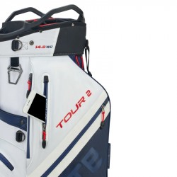 Vente Sac Chariot Big Max Dri Lite Tour 2 Blanc/Bleu