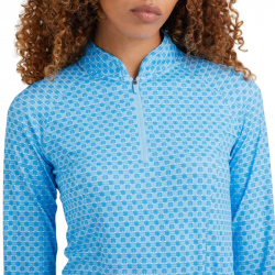 Promo Haut Manches Longues Femme Ping Arwen Bleu Ciel