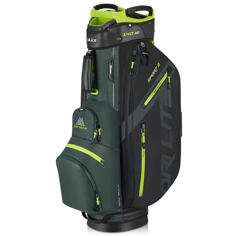 Sac Chariot Big Max Dri Lite Sport 3 Noir/Vert