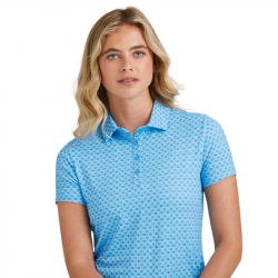 Promo Polo Femme Ping Aeria Bleu Clair
