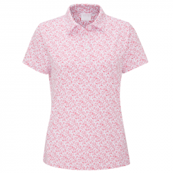 Polo Femme Ping Aeria Blanc/Rose