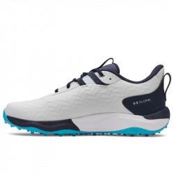Achat Chaussure Under Armour Drive Pro Clone Blanc/Bleu