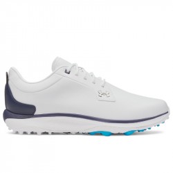 Chaussure Under Armour Drive Glide Blanc/Bleu