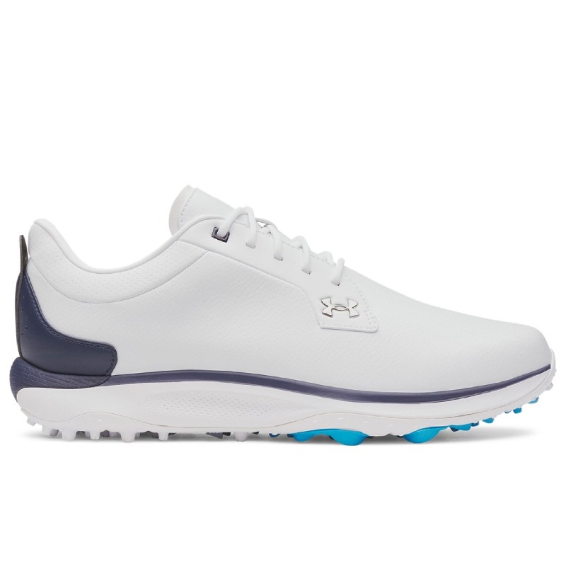 Chaussure Under Armour Drive Glide Blanc/Bleu