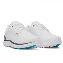 Promo Chaussure Under Armour Drive Glide Blanc/Bleu