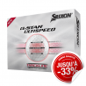 Balles Srixon Q-Star Ultispeed Trackline Blanc x12