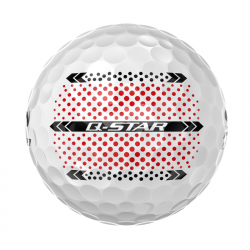 Prix Balles Srixon Q-Star Ultispeed Trackline Blanc x12