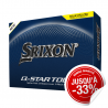 Balles Srixon Q-Star Tour Jaune x12
