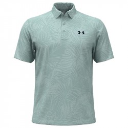 Polo Under Armour Playoff Jacquard Vert Clair