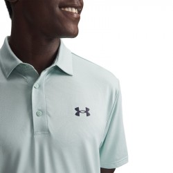 Vente Polo Under Armour Playoff Jacquard Vert Clair