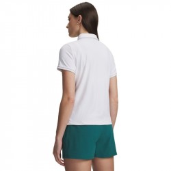 Achat Polo Femme Under Armour Drive Chill Blanc