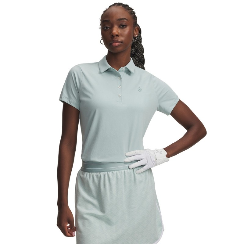 Polo Femme Under Armour Drive Bleu Clair