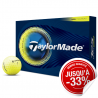 Balles TaylorMade TP5 Jaune x12
