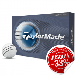Balles TaylorMade TP5 Stripe Blanc x12