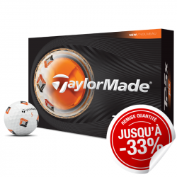 Balles TaylorMade TP5x Pix Blanc x12