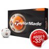 Balles TaylorMade TP5x Pix Blanc x12