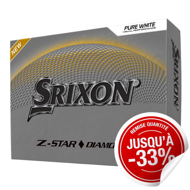 Balles Srixon Z-Star Diamond X12