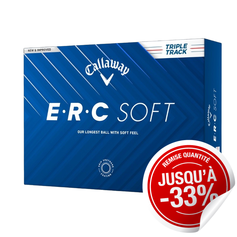 Balles Callaway ERC Soft Triple Track X12