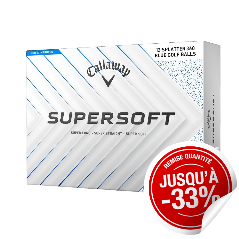 Balles Callaway SuperSoft Splater 360 X12