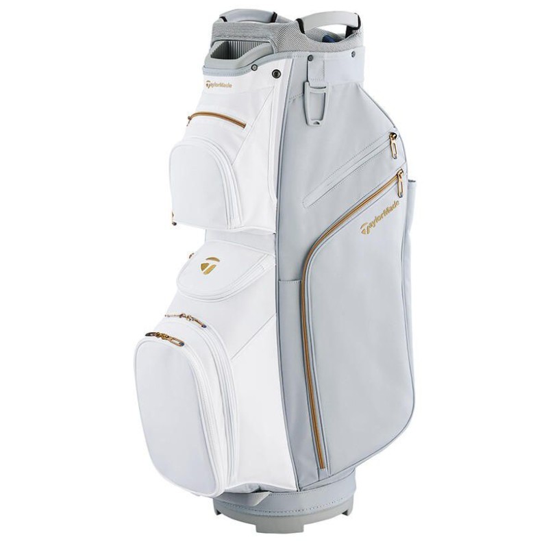 Sac Chariot TaylorMade Kalea Gold Blanc/Gris
