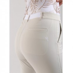 Promo Pantalon Femme Chervo Suzette Beige