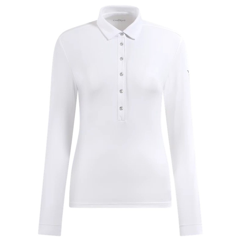 Polo Femme Chervo Amur Blanc