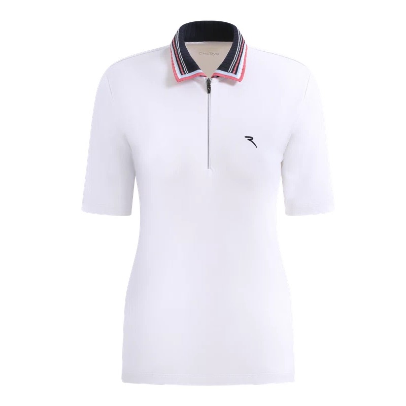 Polo Femme Chervo Aures Blanc