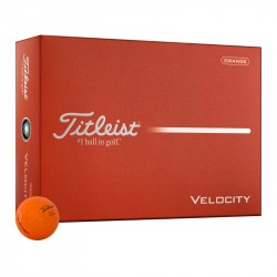 Achat Balles Titleist Velocity x12 Orange