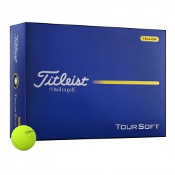 Achat Balles Titleist Tour Soft x12 Jaune