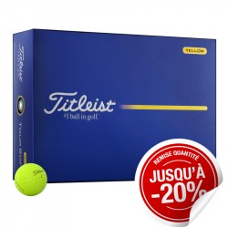 Balles Titleist Tour Soft x12 Jaune