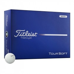 Achat Balles Titleist Tour Soft x12 Blanc