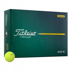Achat Balles Titleist AVX x12 Jaune