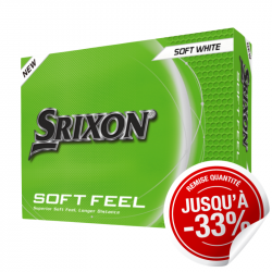 Balles Srixon Soft Feel Blanc x12