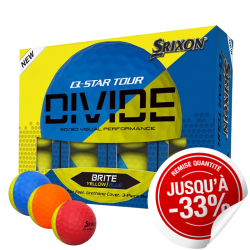 Balles Srixon Q-Star Tour Divide x12 2024