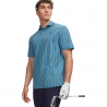 Polo Under Armour Drive Chill Bleu