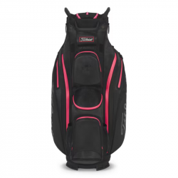 Achat Sac Chariot Titleist Cart 14 StaDry Noir/Rose